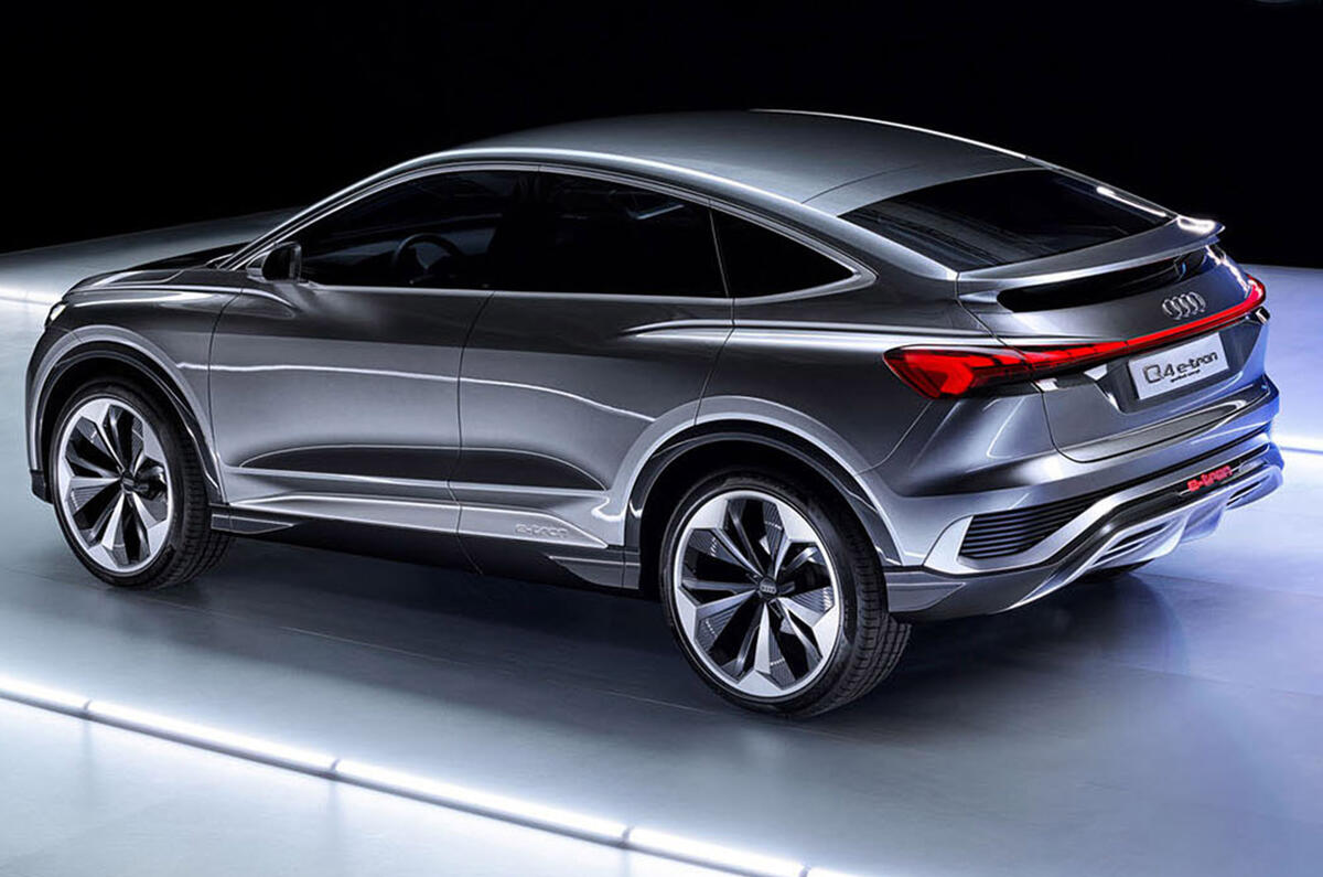 Audi Q4 E-tron - static side Audi Q4 E-tron - static side