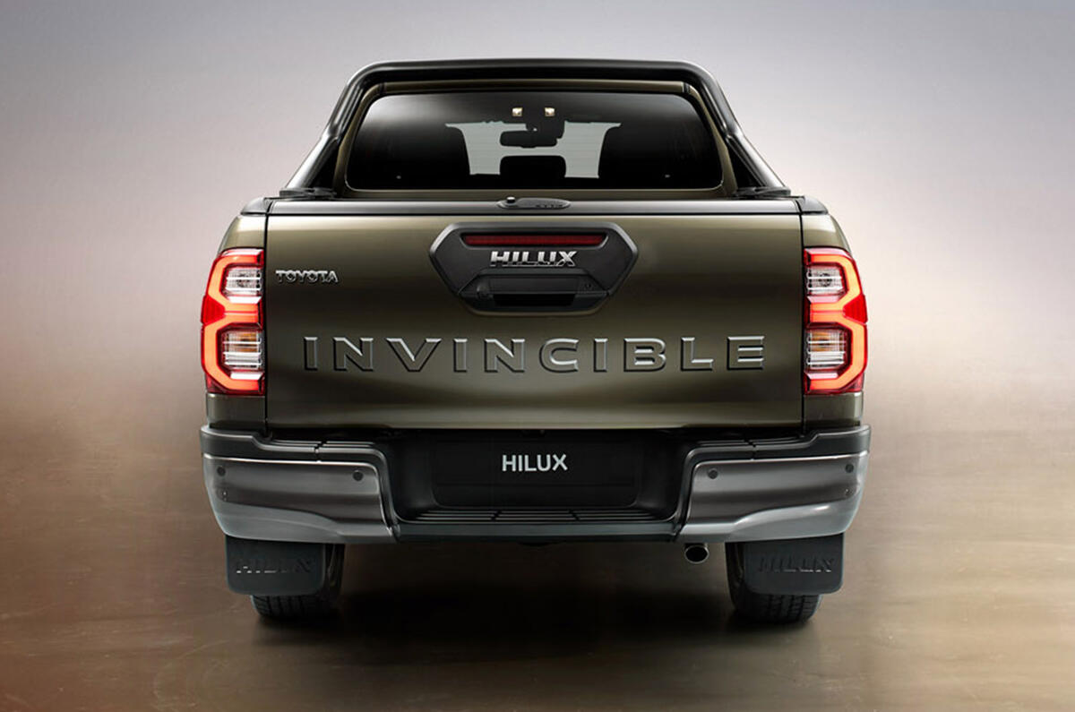 Toyota Hilux 2020 - static rear Toyota Hilux 2020 - static rear