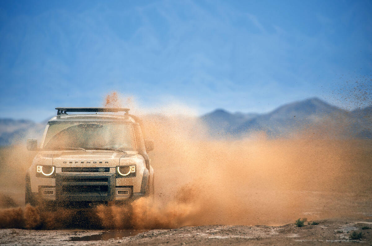 Defender will be epic off road and good on it, too Defender will be epic off road and good on it, too