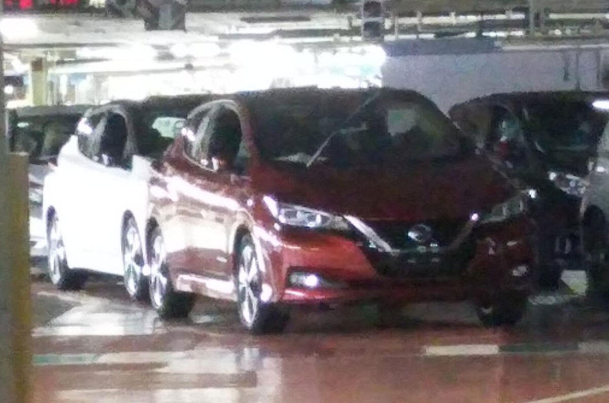 2018 Nissan Leaf leaked onto internet ahead of September reveal