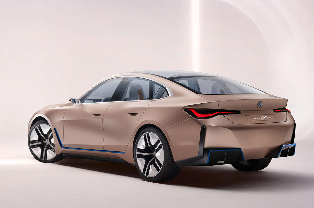 BMW i4 Concept 2020 - stationary rear