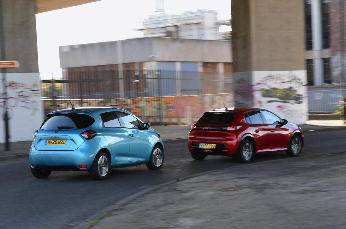 Renault Zoe - hero rear Renault Zoe - hero rear