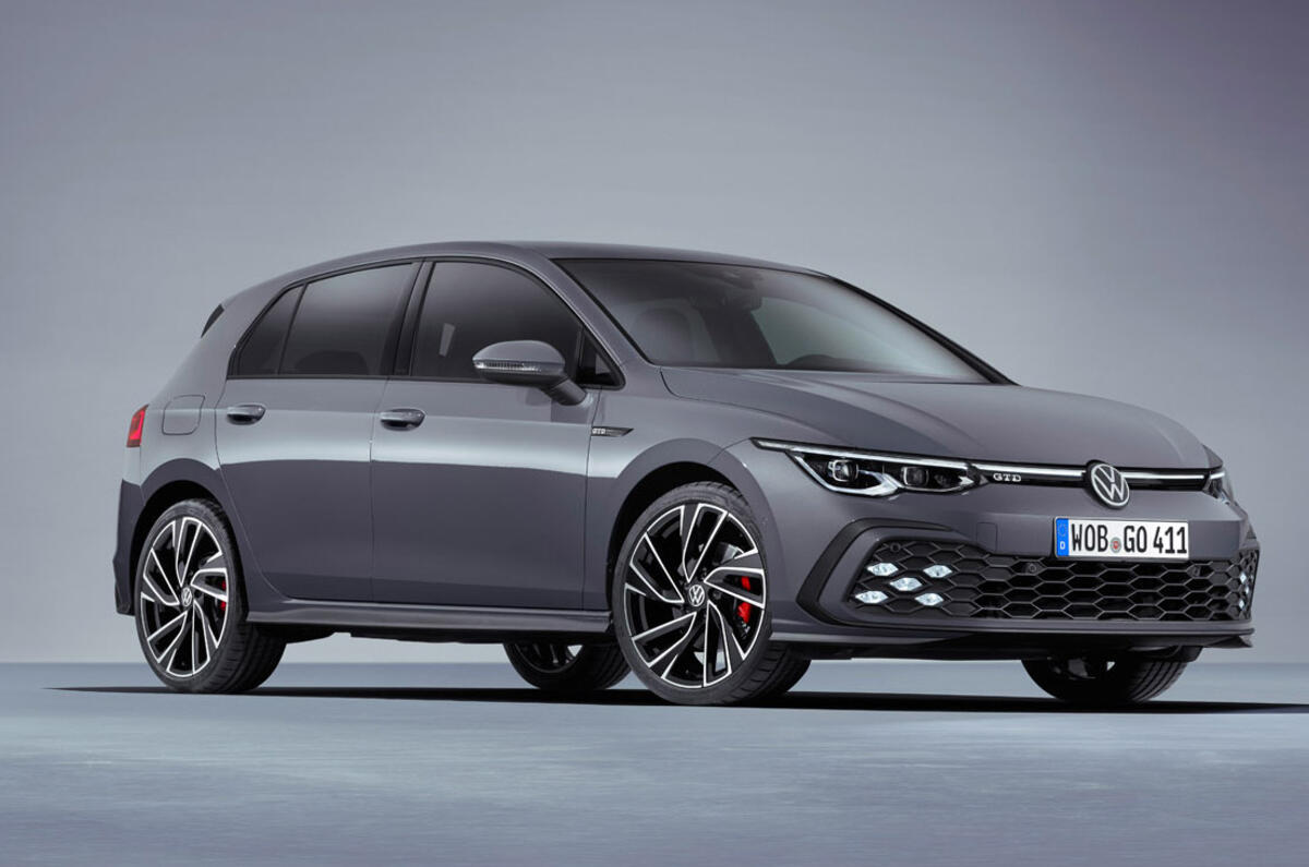 Volkswagen Golf GTD 2020 - stationary front