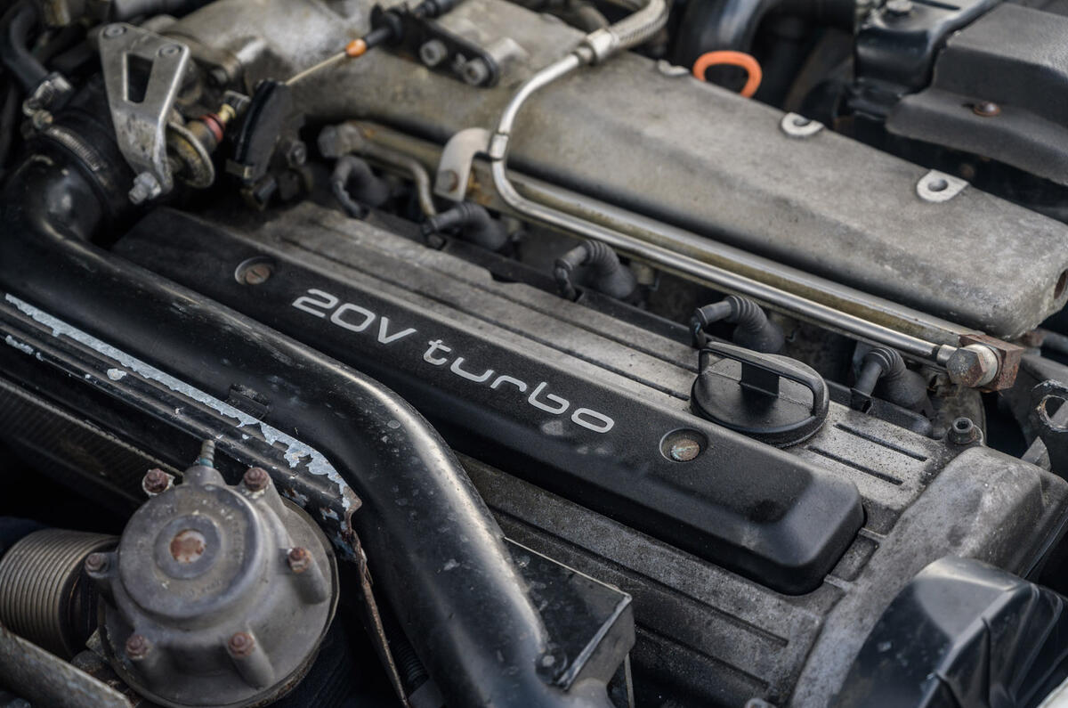 Audi Quattro - engine Audi Quattro - engine