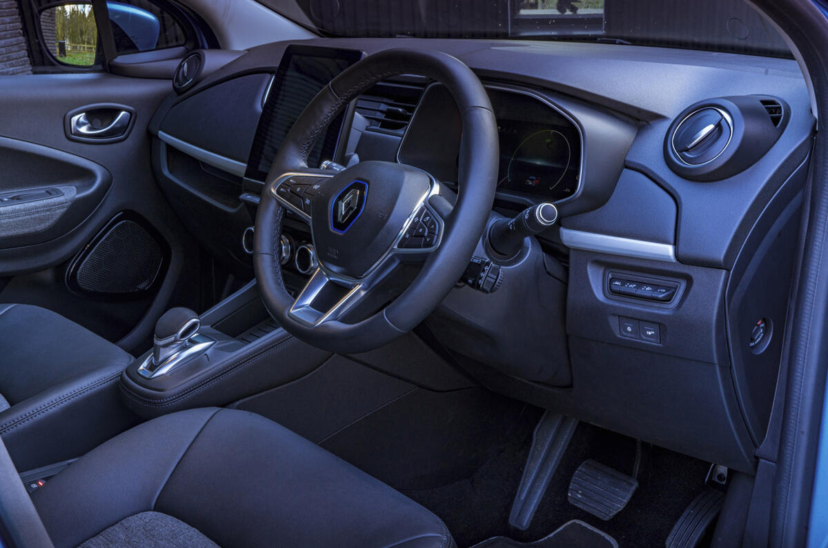 Renault Zoe - interior Renault Zoe - interior