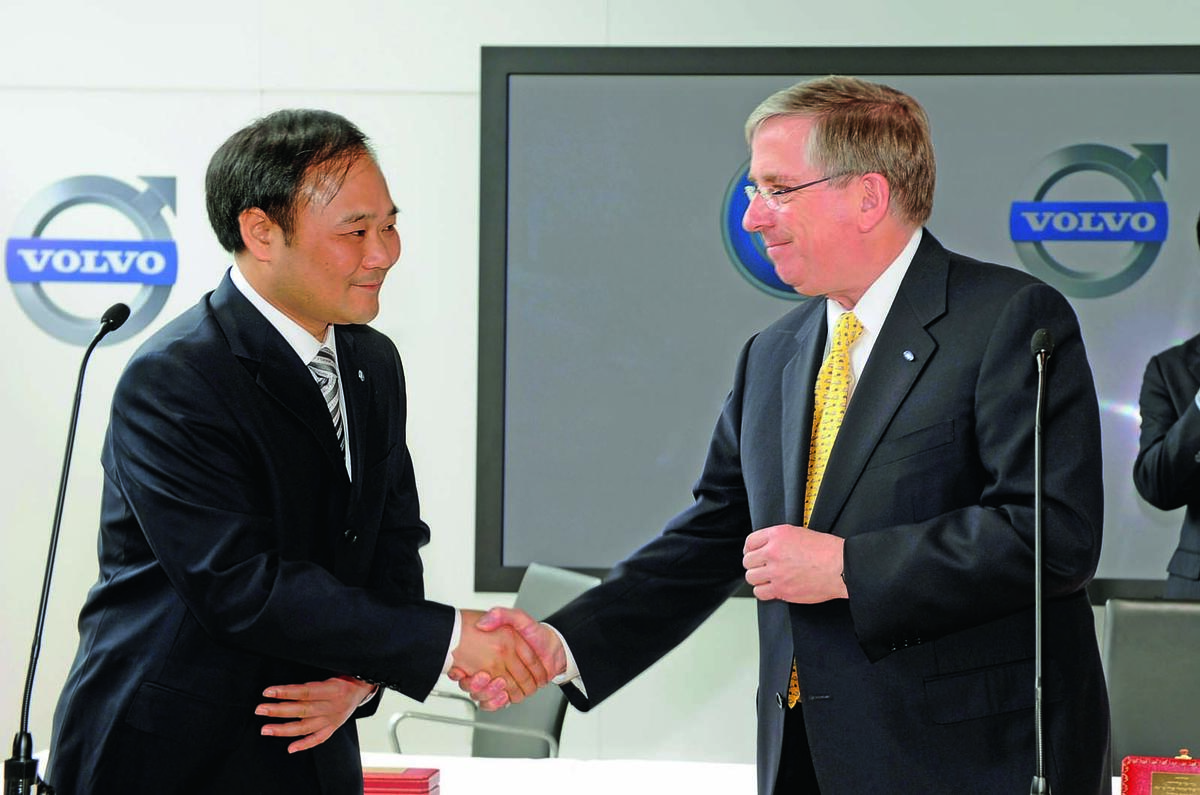 Ford sells Volvo to Geely