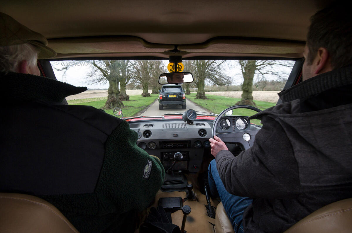 Range Rover Mk1 - interior