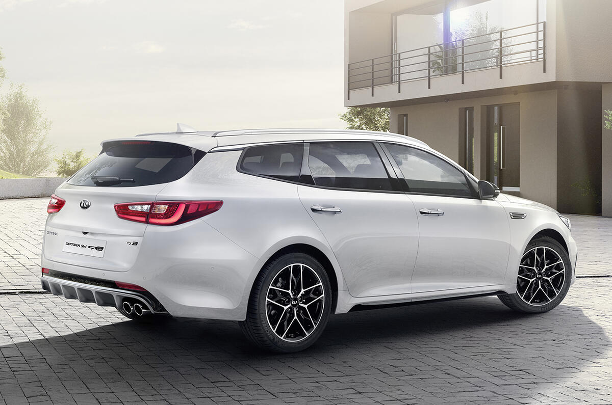 Updated Kia Optima revealed ahead of Geneva motor show debut