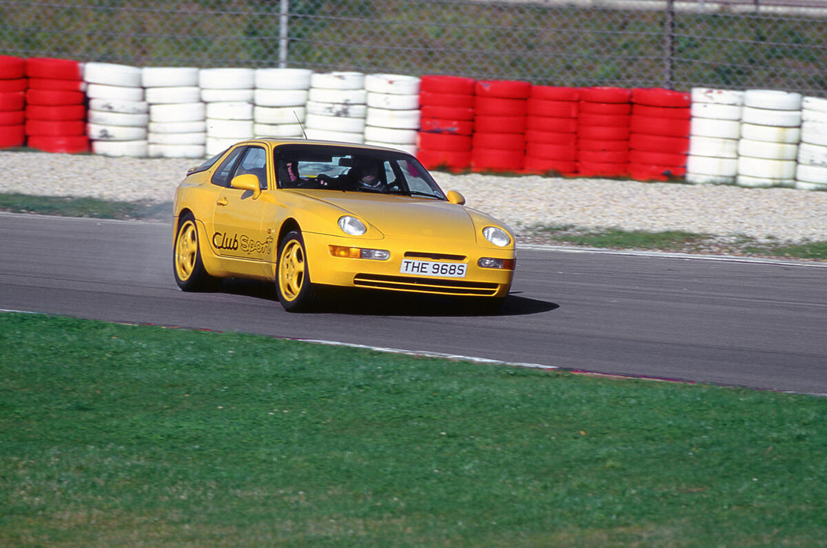 Porsche 968 clubsport - tracking front Porsche 968 clubsport - tracking front