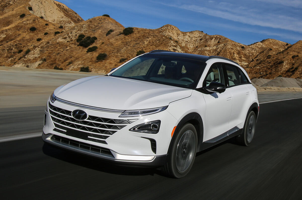 Hyundai Nexo hydrogen fuel cell-powered SUV revealed at CES