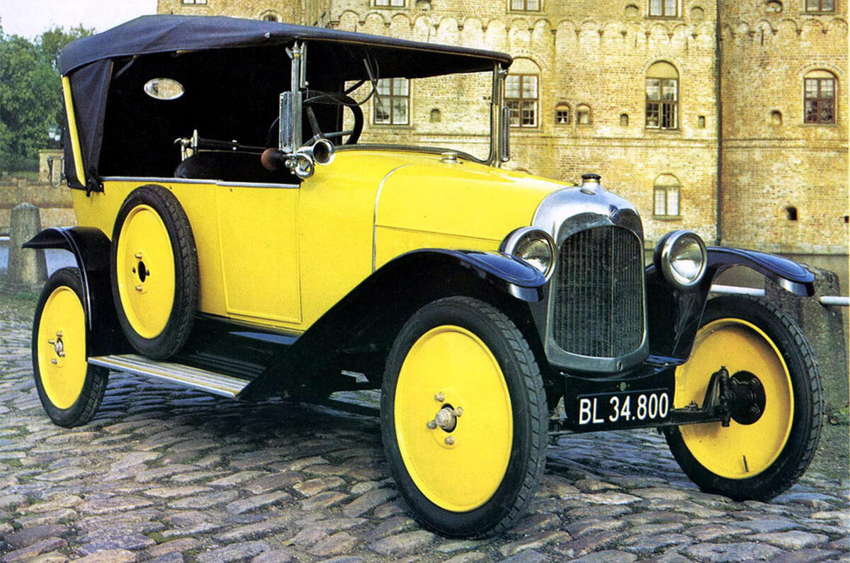 Citroen Type A - static front Citroen Type A - static front