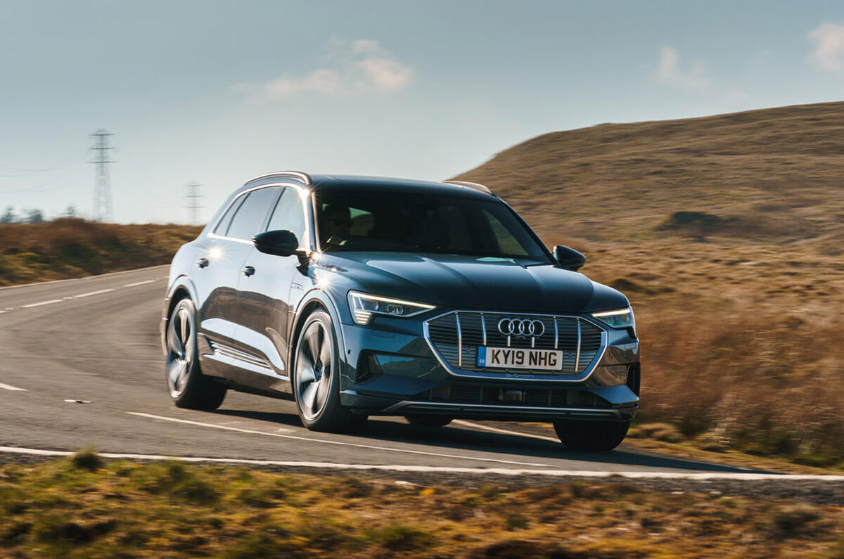 Audi E-Tron 2019 - hero front Audi E-Tron 2019 - hero front