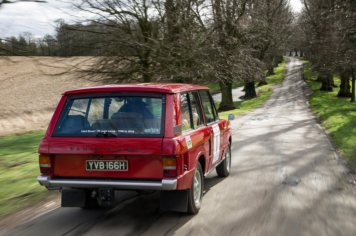 Range Rover Mk1 - hero rear