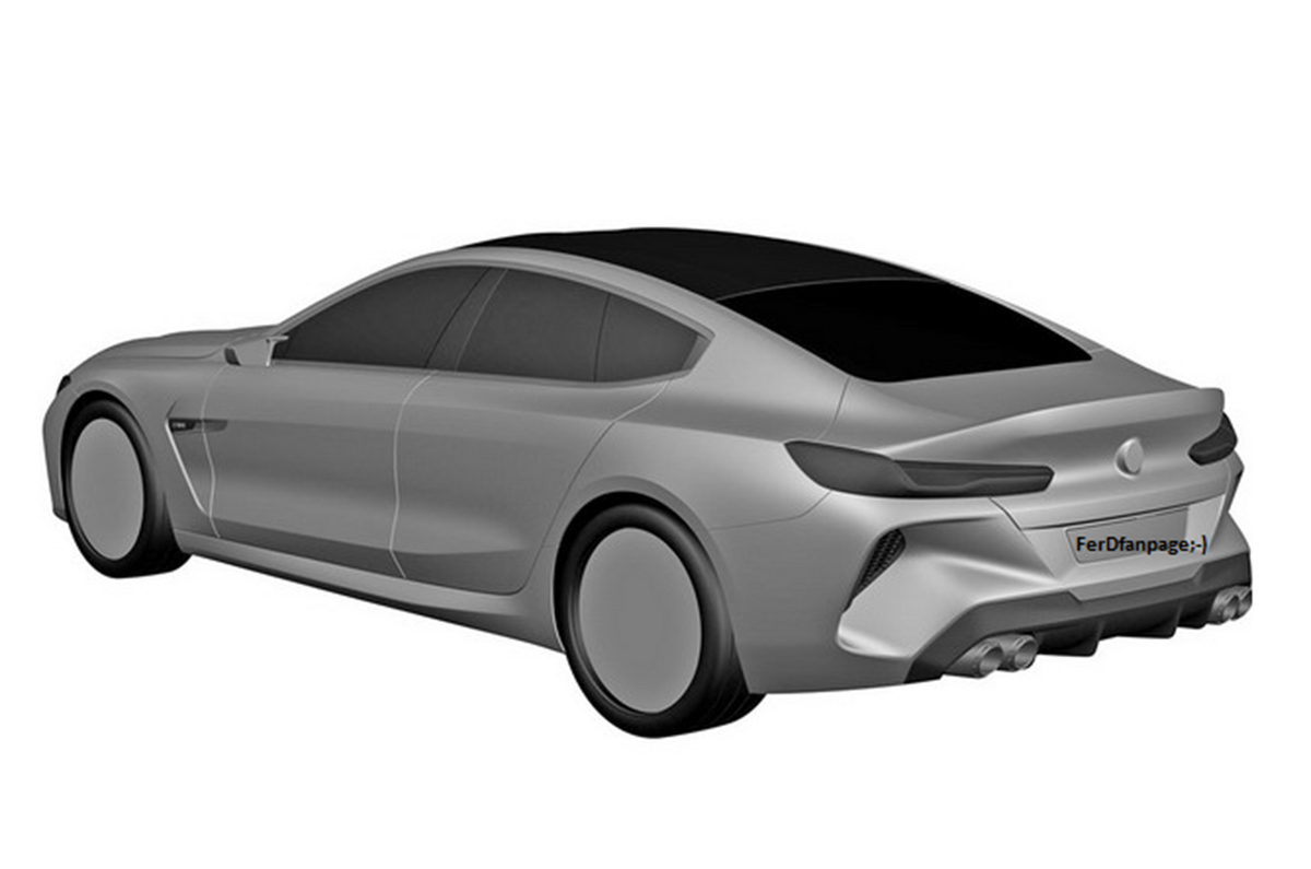BMW M8 Gran Coupe styling revealed in patent images