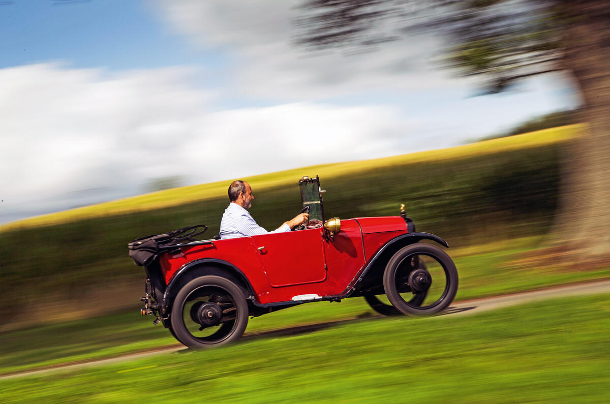 Austin 7 - tracking side Austin 7 - tracking side
