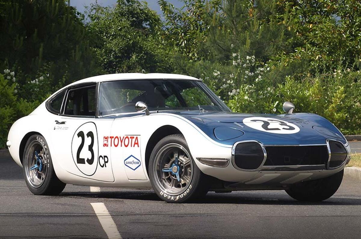 The iconic Toyota 2000GT spearheaded Toyota's early track racing efforts in the 1960s The iconic Toyota 2000GT spearheaded Toyota's early track racing efforts in the 1960s