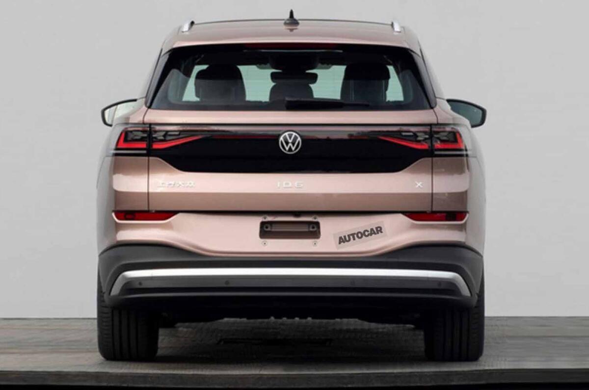 Volkswagen ID 6 rear Volkswagen ID 6 rear