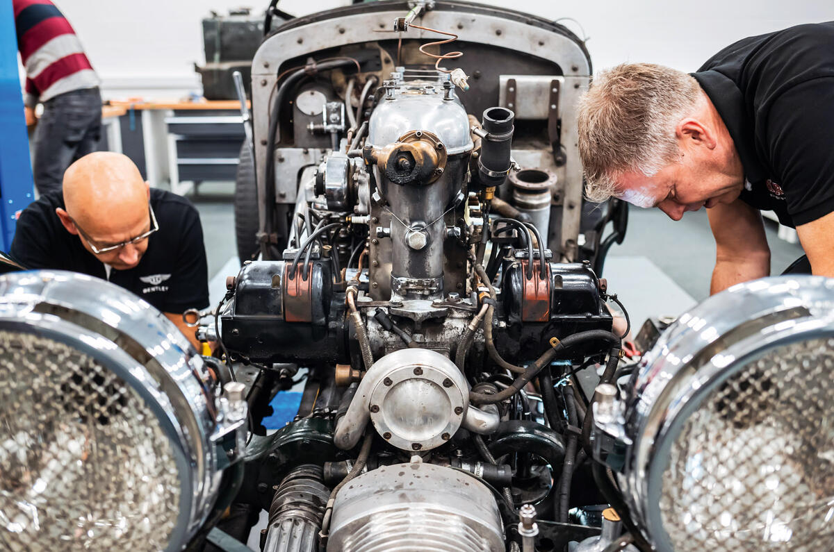 Bentley Blower continuation - bare bones