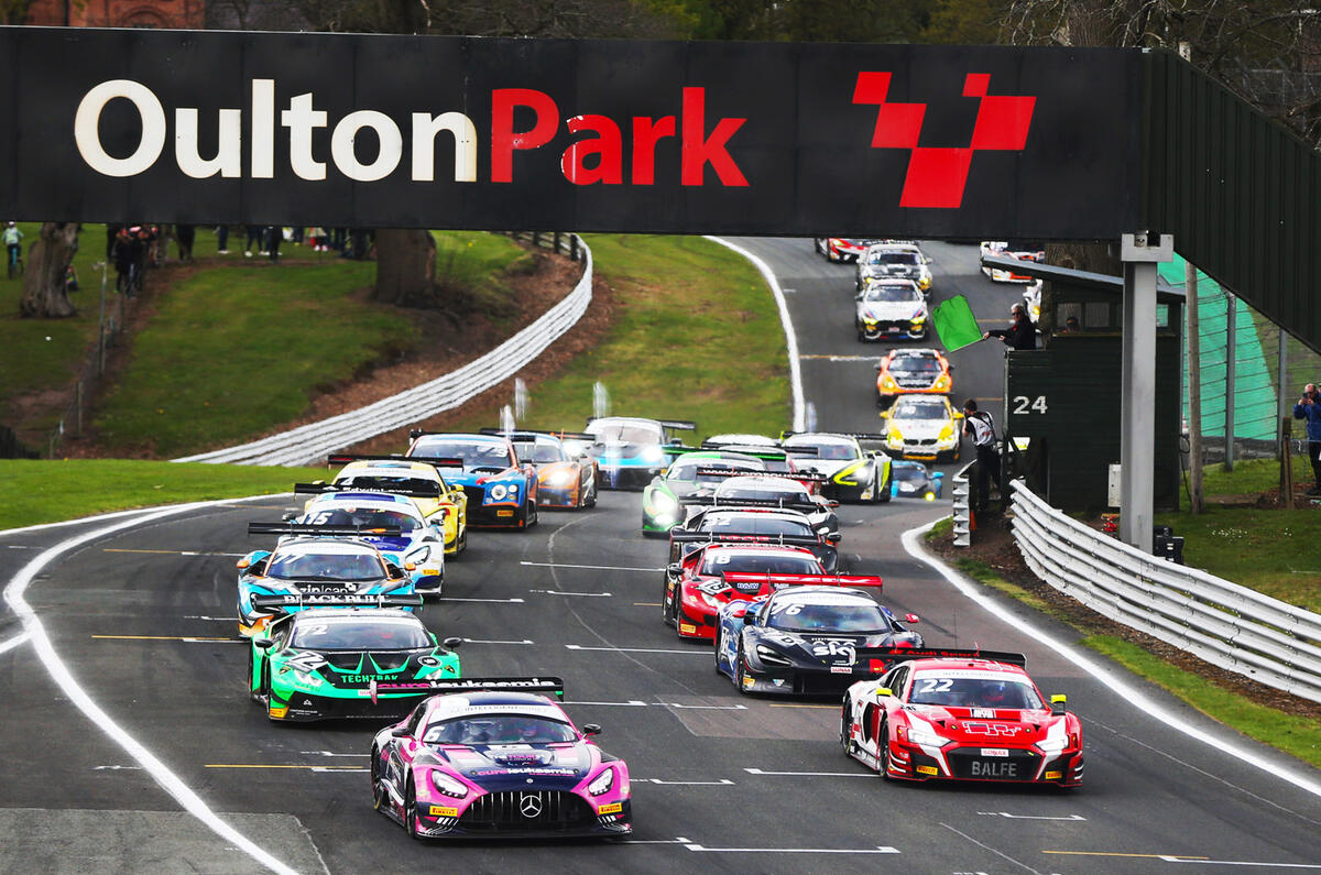 3 BGT Race 2 Start Jakob Ebrey SRO 3 BGT Race 2 Start Jakob Ebrey SRO