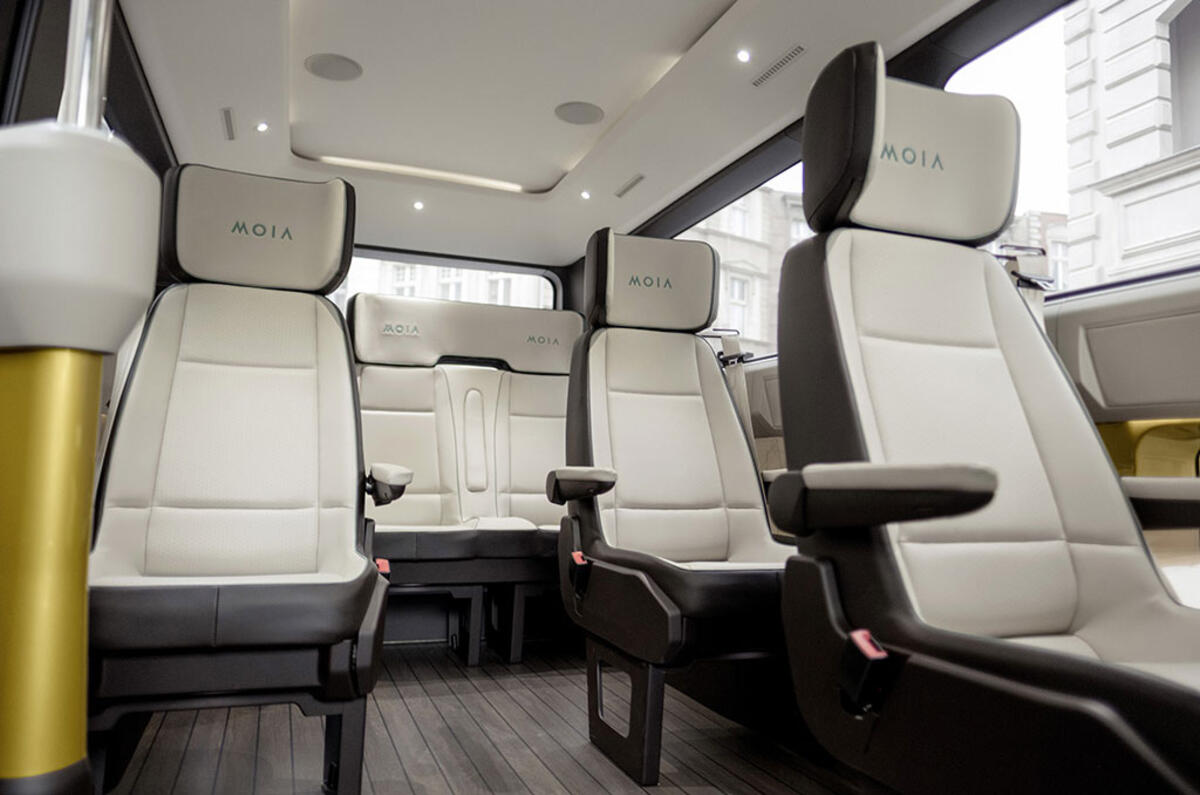 Volkswagen start-up produces world’s first ride-sharing car