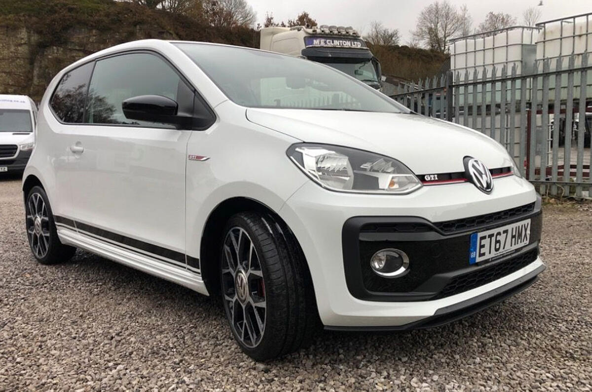 VW Up GTi - hero side