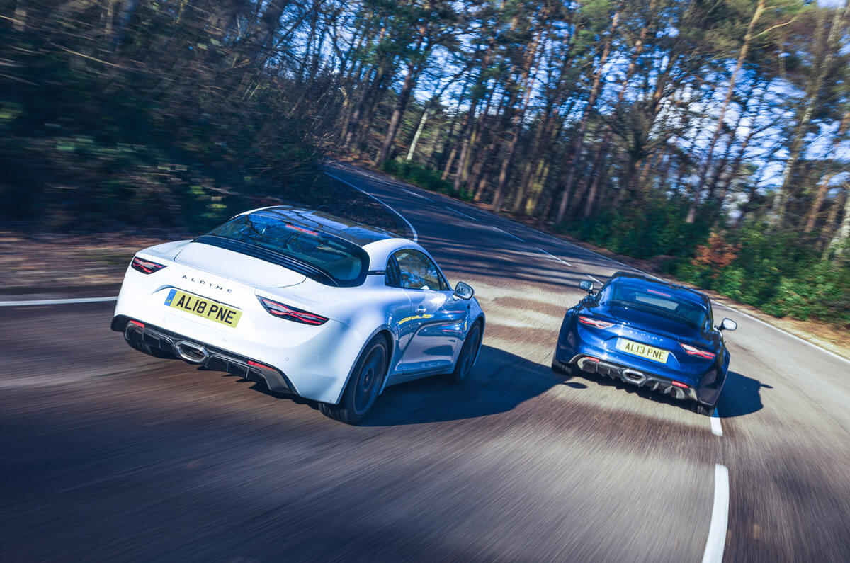 Alpine A110 S - hero rear Alpine A110 S - hero rear