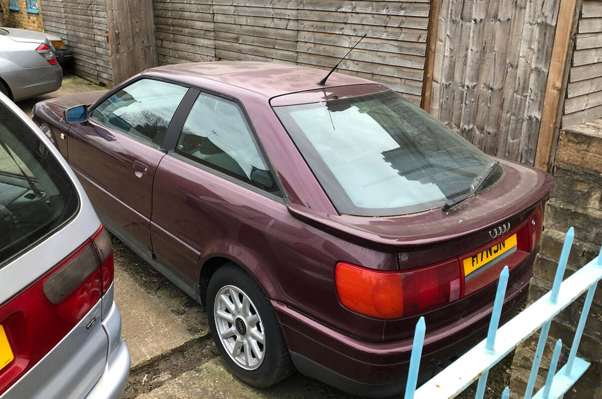 Audi Coupé - static rear