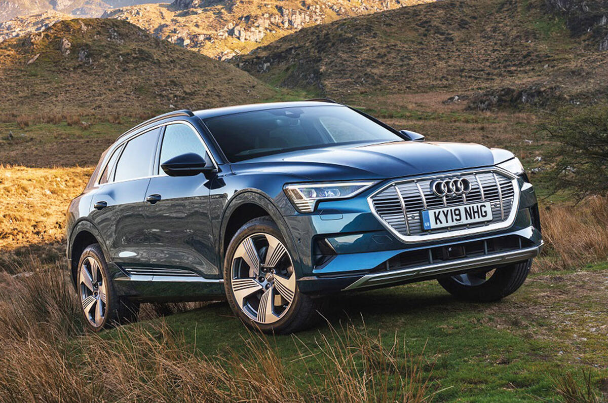 Audi E-tron - hero front Audi E-tron - hero front