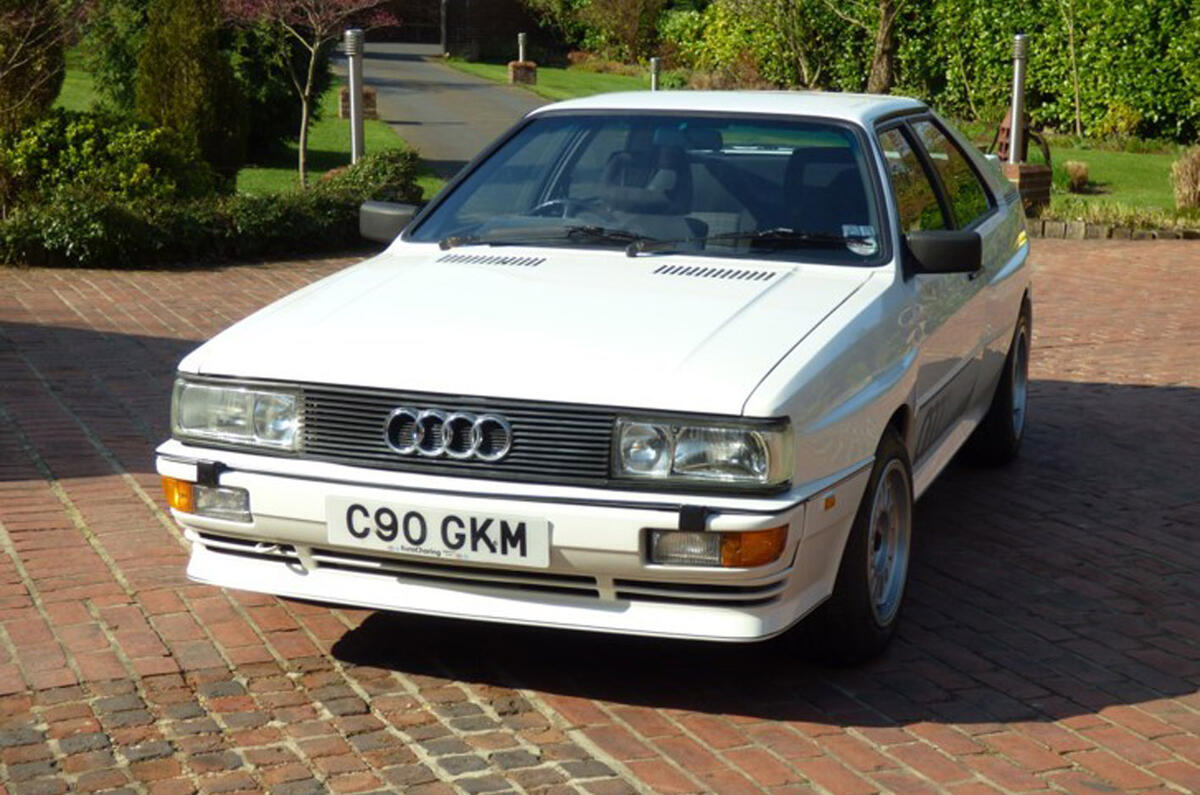 Audi Quattro - static front Audi Quattro - static front