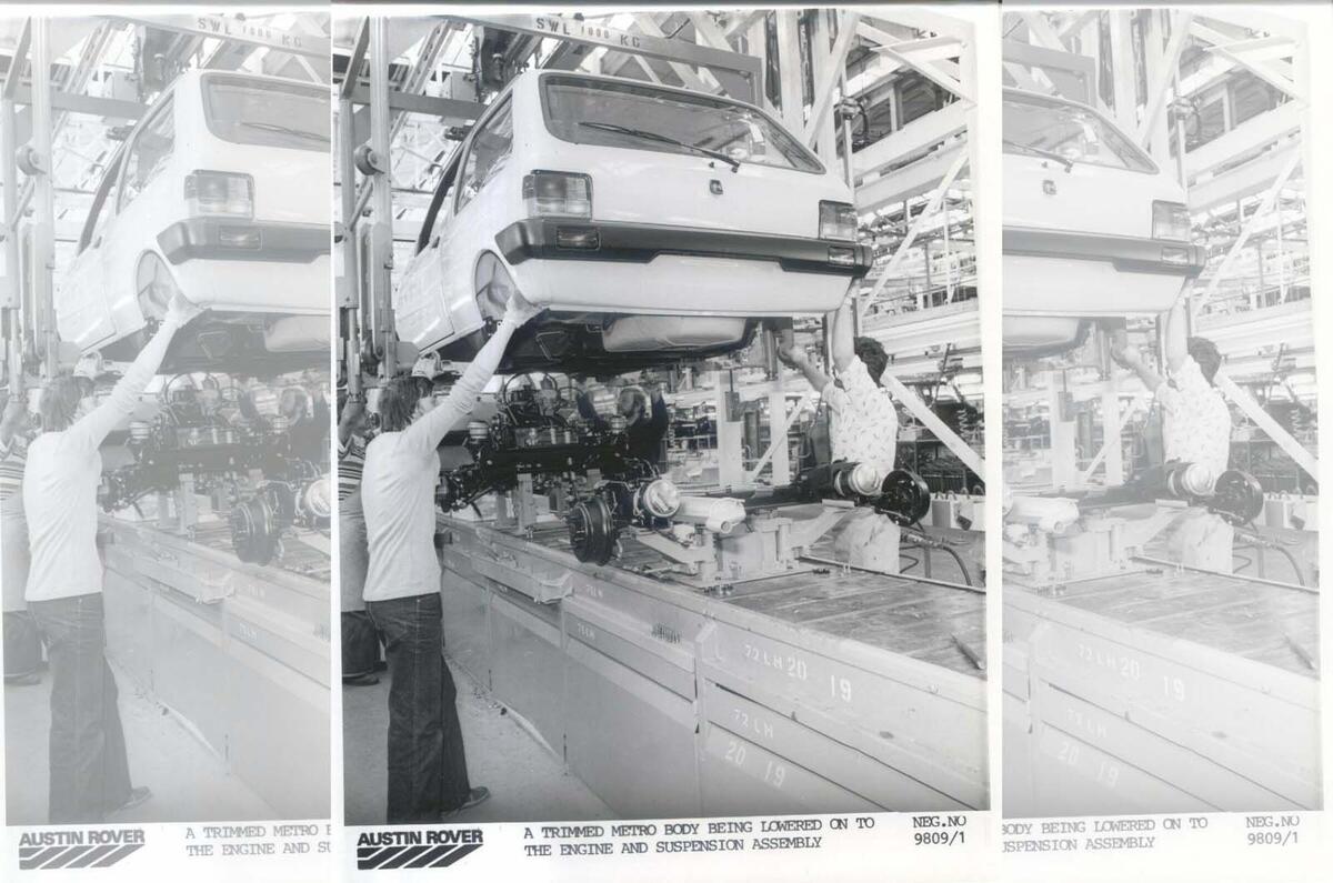 Austin Metro Production archive pic Austin Metro Production archive pic