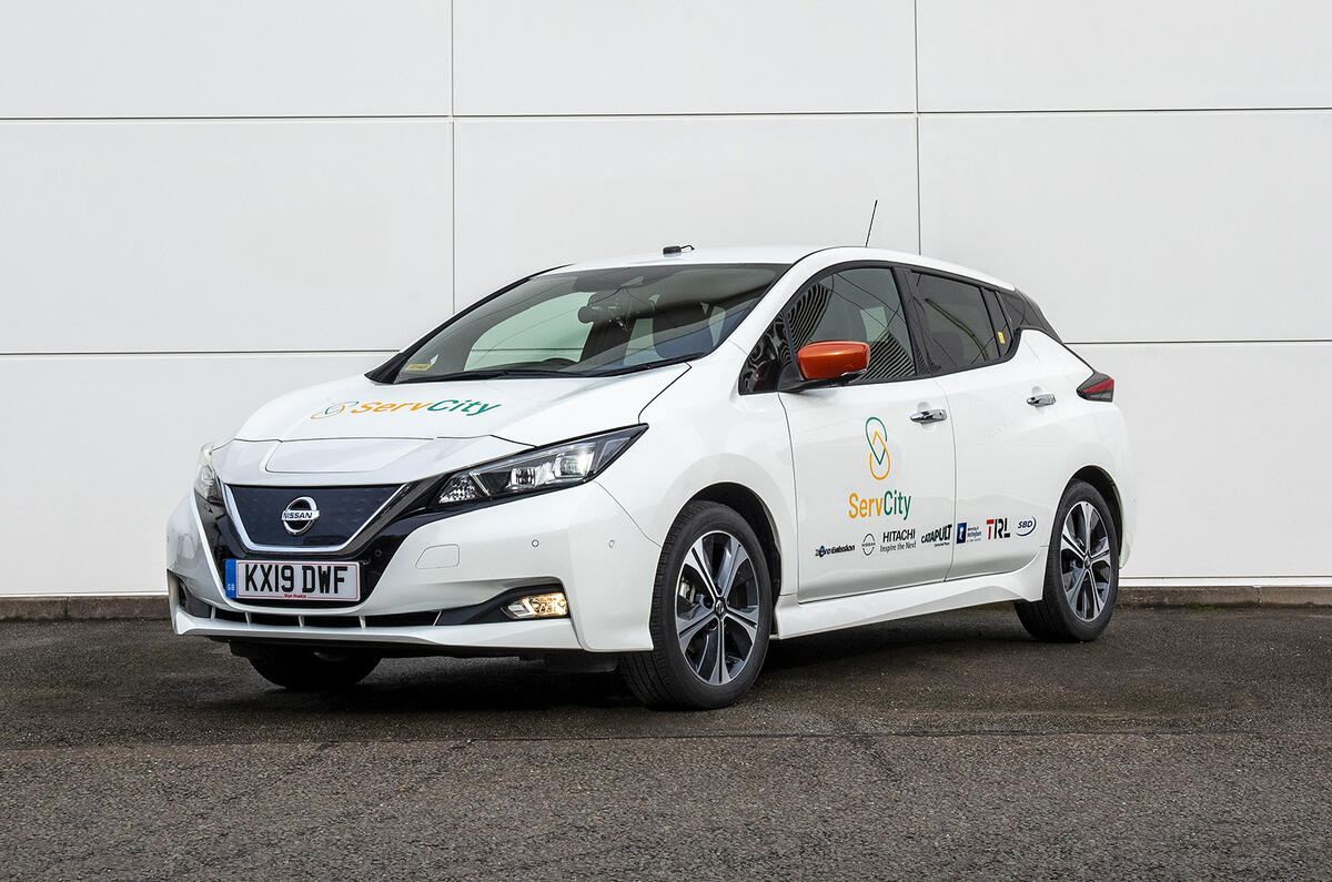 Autonomous Nissan Leaf