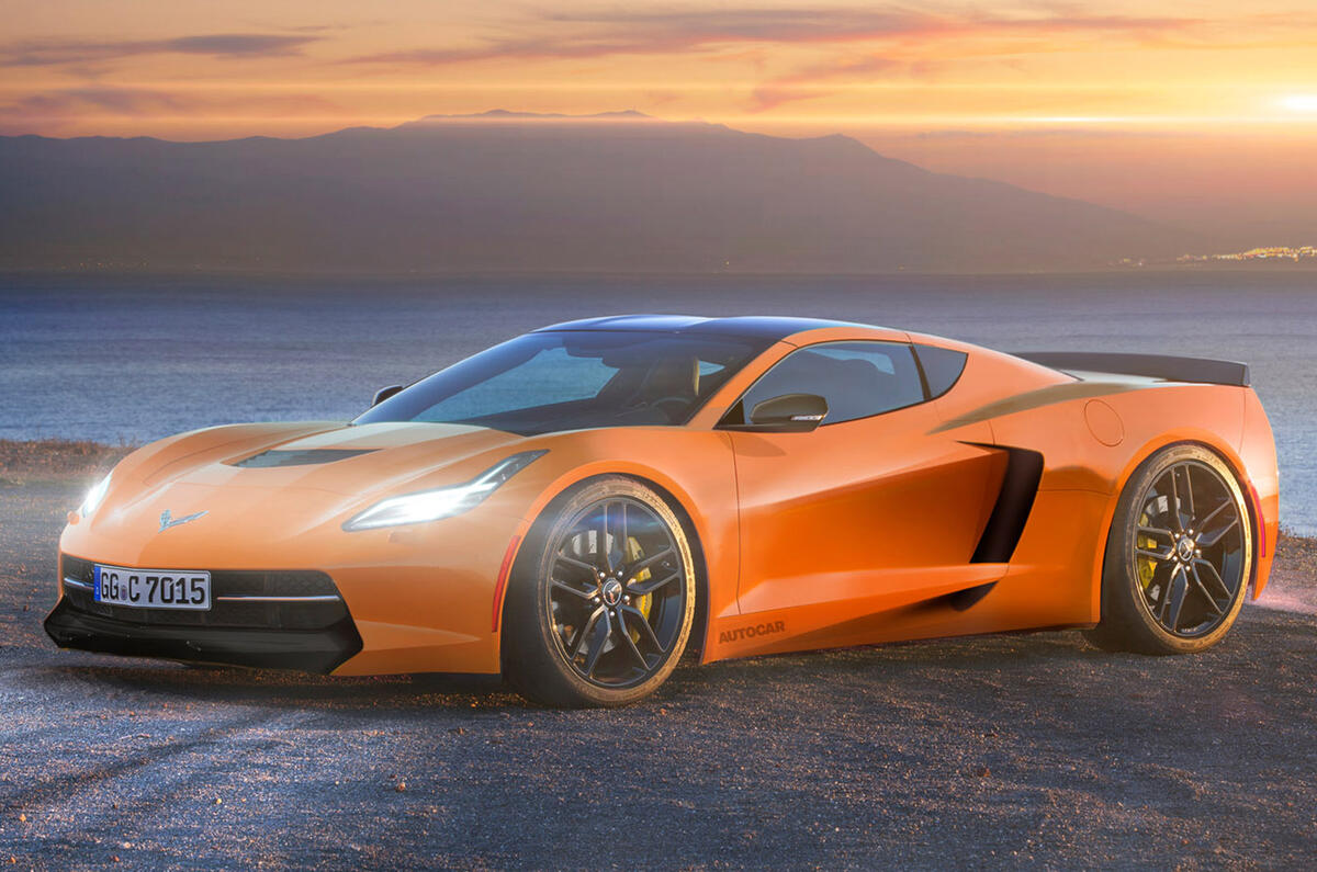 Chevrolet Corvette C8 - render