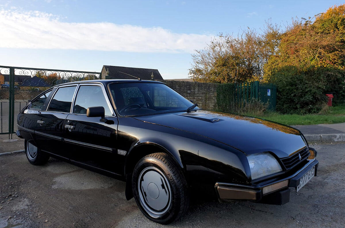 Citroen CX 25 GTi Turbo - static front Citroen CX 25 GTi Turbo - static front