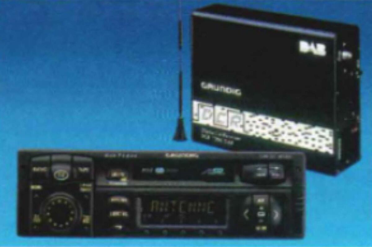 DAB Radio Autocar 1996 DAB Radio Autocar 1996
