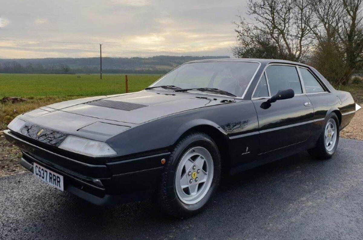 Ferrari 412 1986 - static front Ferrari 412 1986 - static front