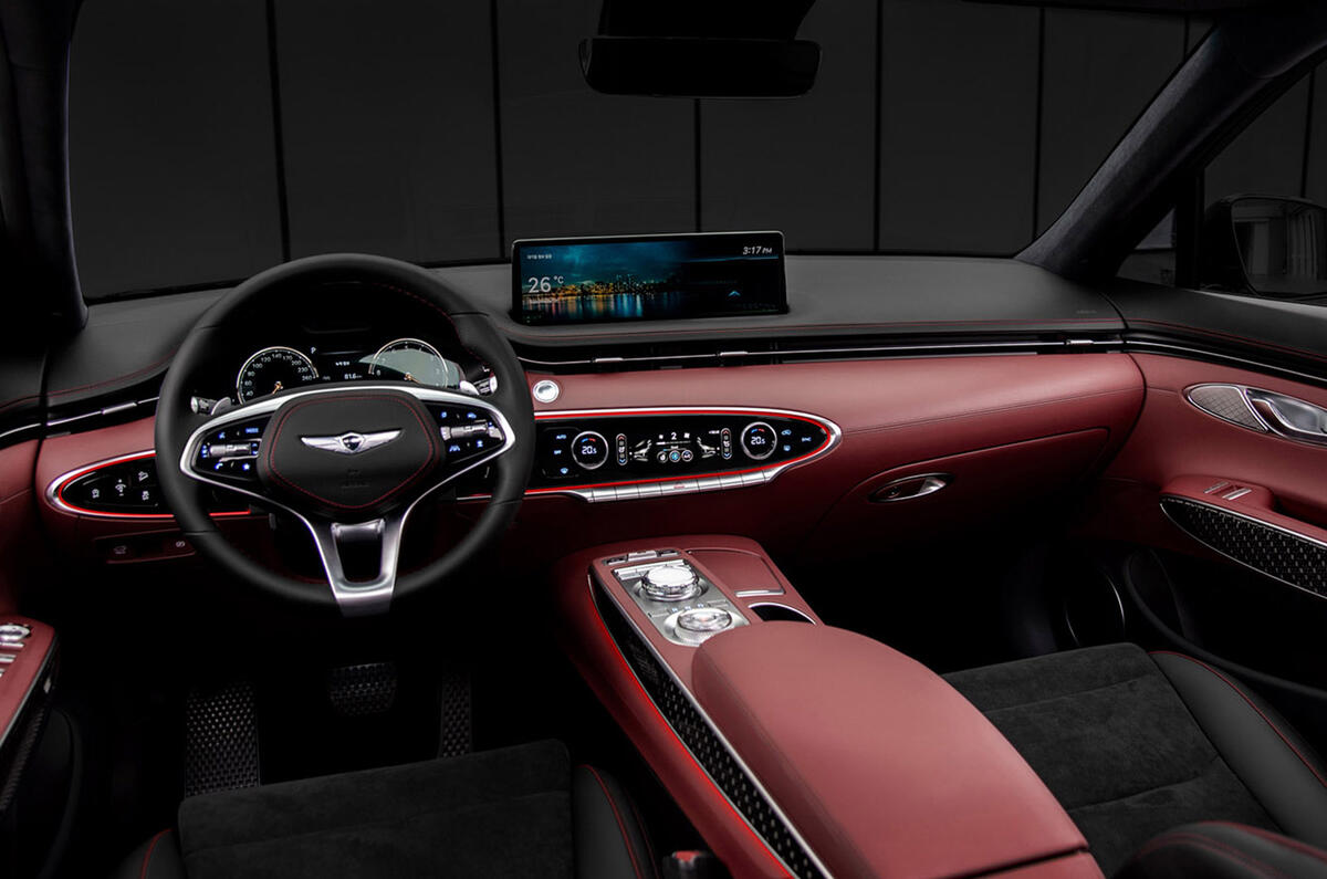 Genesis GV70 - interior Genesis GV70 - interior