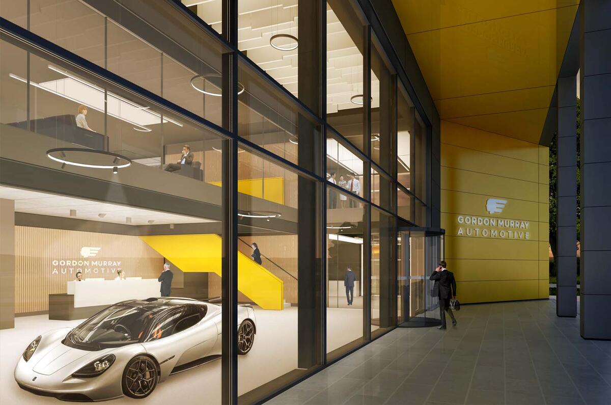 Gordon Murray Automotive Base render