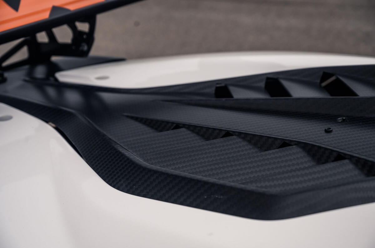 KTM Xbow Darkside developments demonstrator - carbon fibre KTM Xbow Darkside developments demonstrator - carbon fibre