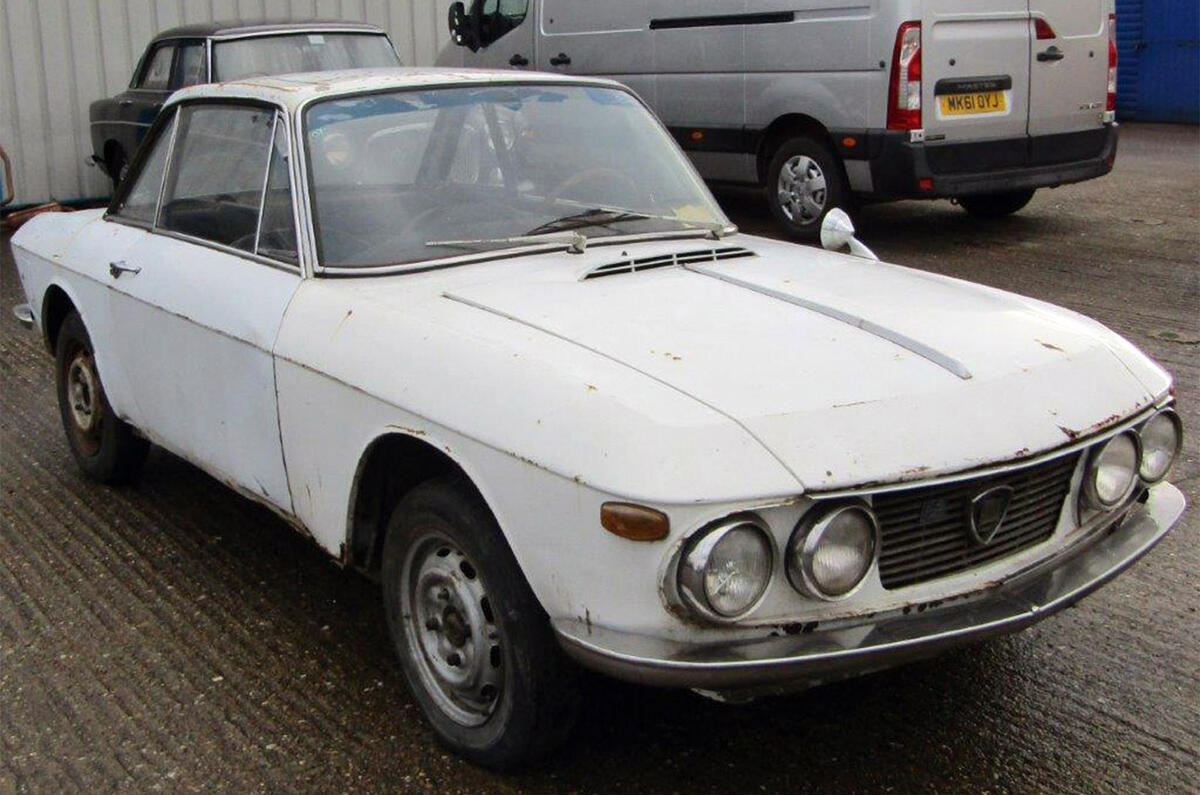 Lancia Fulvia - static front Lancia Fulvia - static front