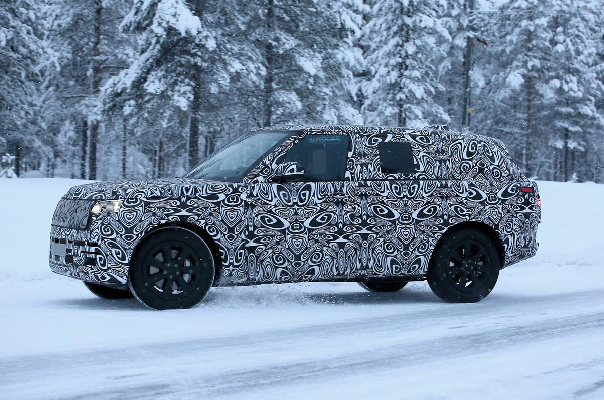 Land Rover Range Rover 2020 - spy shot