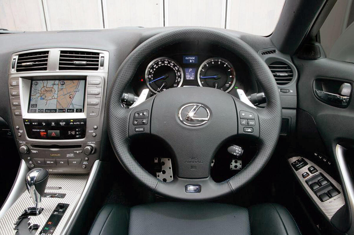 Lexus IS F 2008 - interior