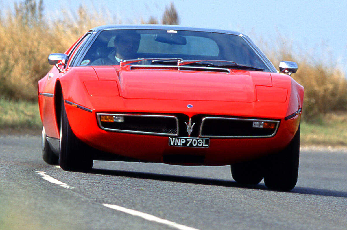 Maserati Bora - front