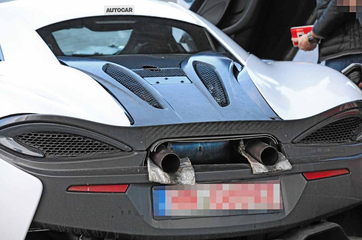 McLaren Sports Series Hybrid prototype rear close