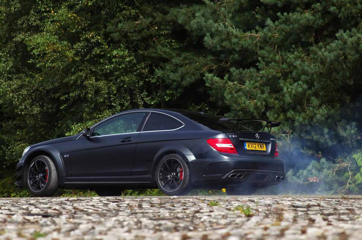 Mercedes-AMG C63 Black Series - hero side