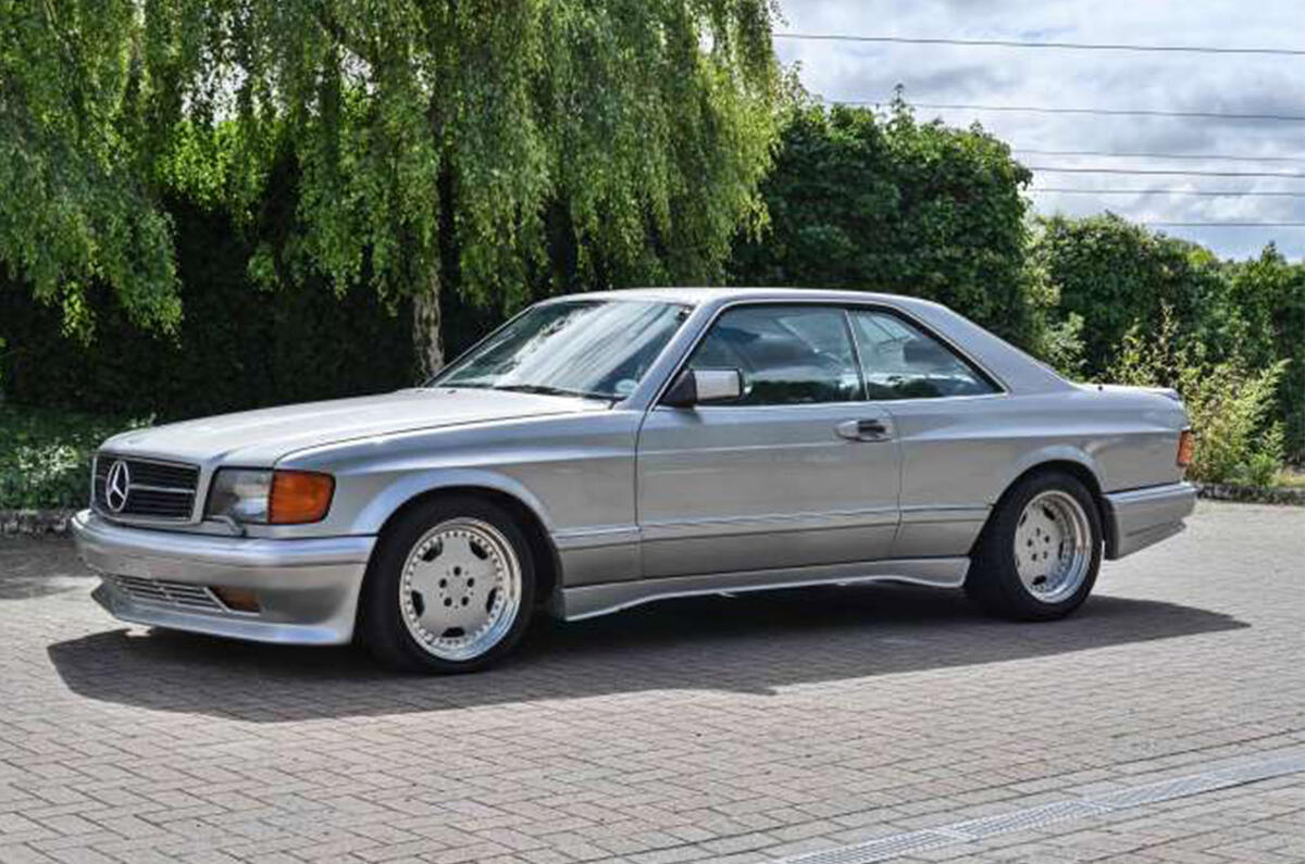 Mercedes-Benz 560 SEC AMG - front Mercedes-Benz 560 SEC AMG - front