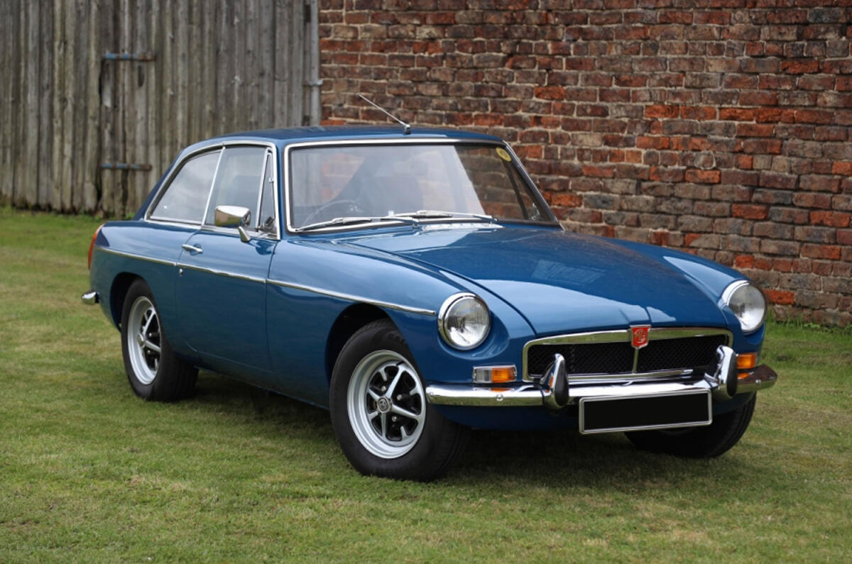 MGB GT - static front MGB GT - static front
