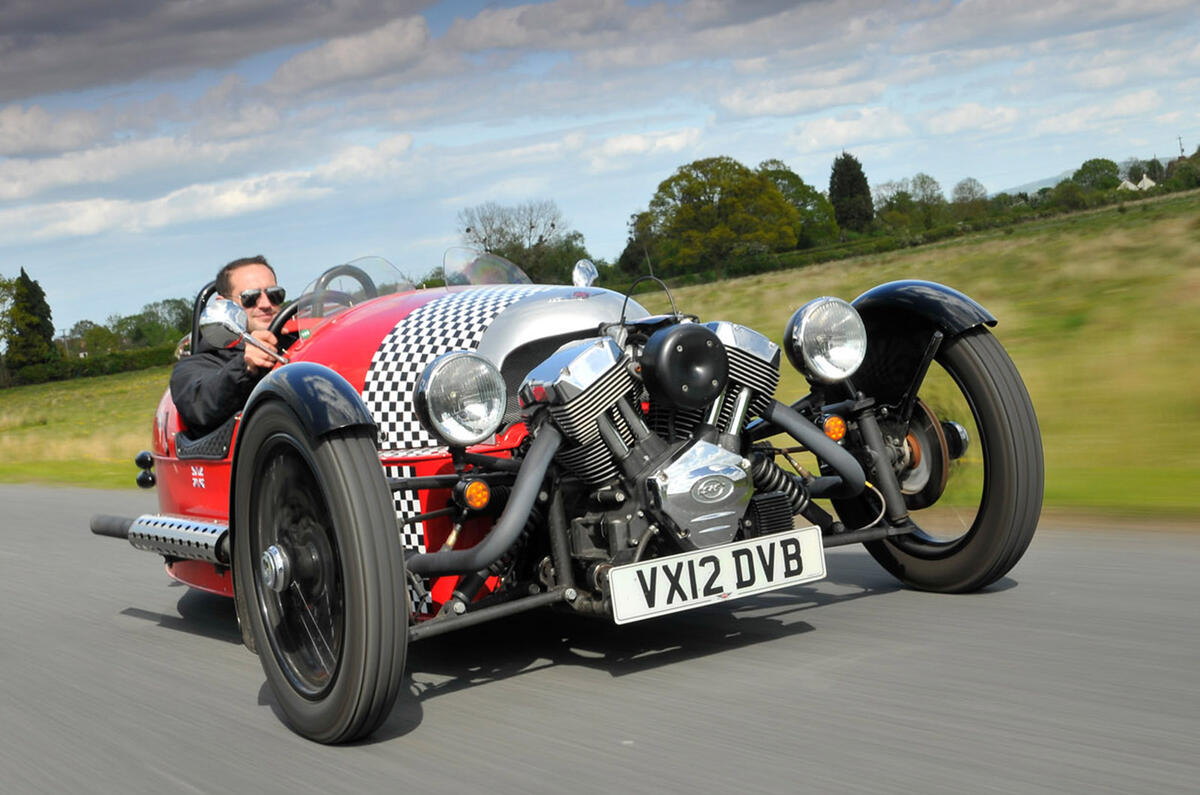 Morgan 3 Wheeler - front Morgan 3 Wheeler - front