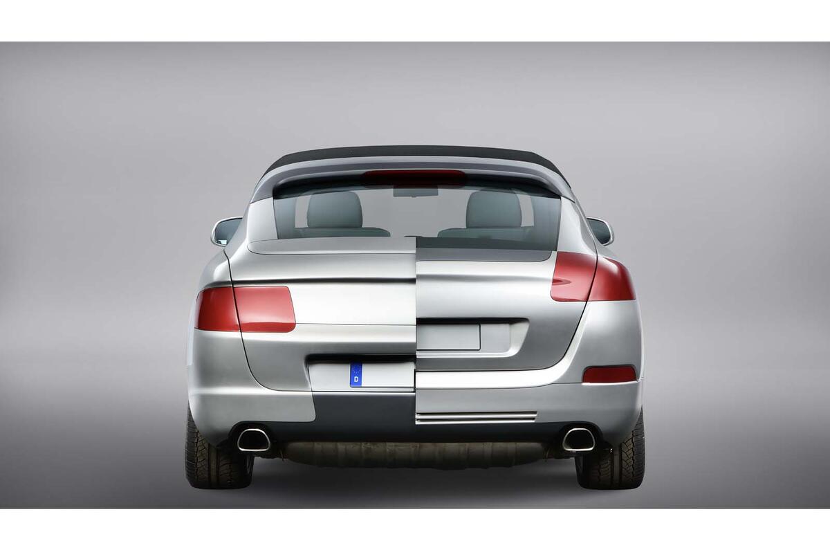 4 Porsche Cayenne Convertible 2002 rear static 4 Porsche Cayenne Convertible 2002 rear static