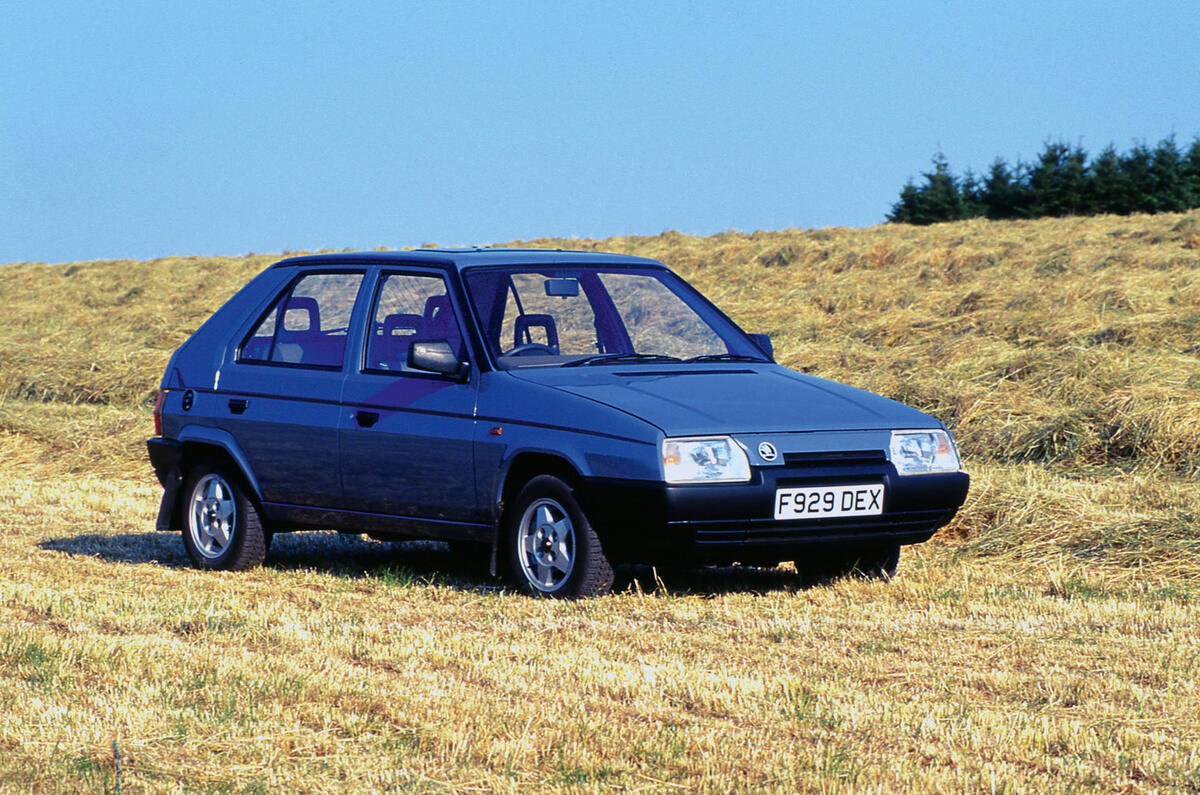 Skoda Favorit - static front