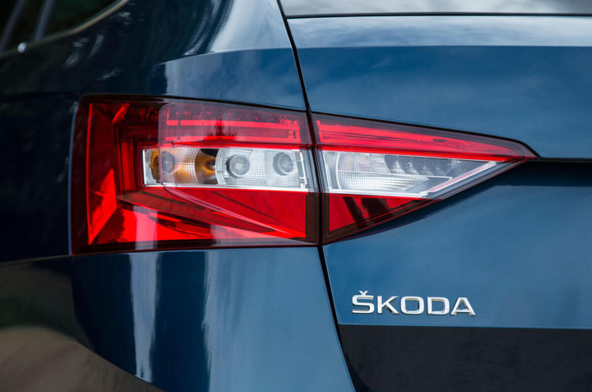 Skoda Superb - rear Skoda Superb - rear